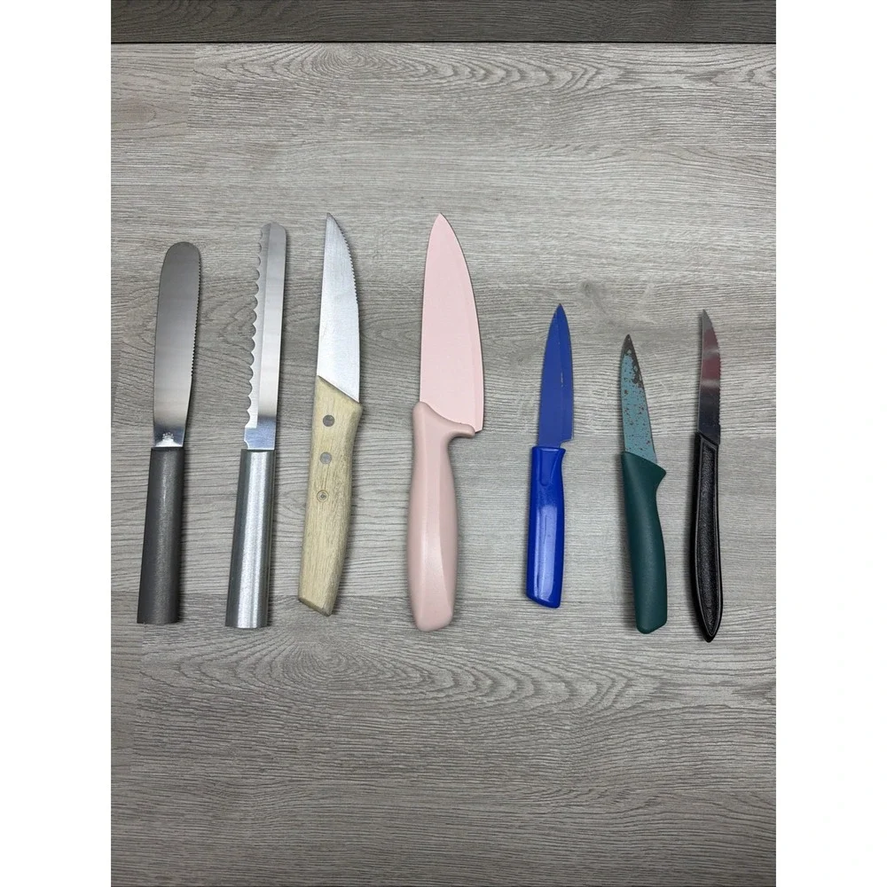 (7) Kitchen Knifes. Rada Cutlery, Jero Cutlery, 6